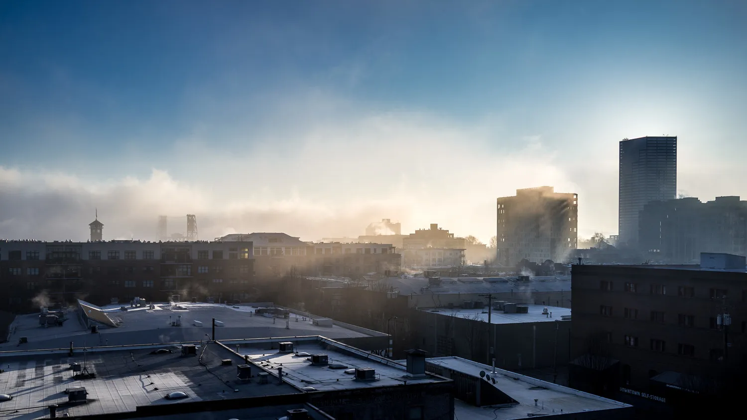New Year’s morning in Portland