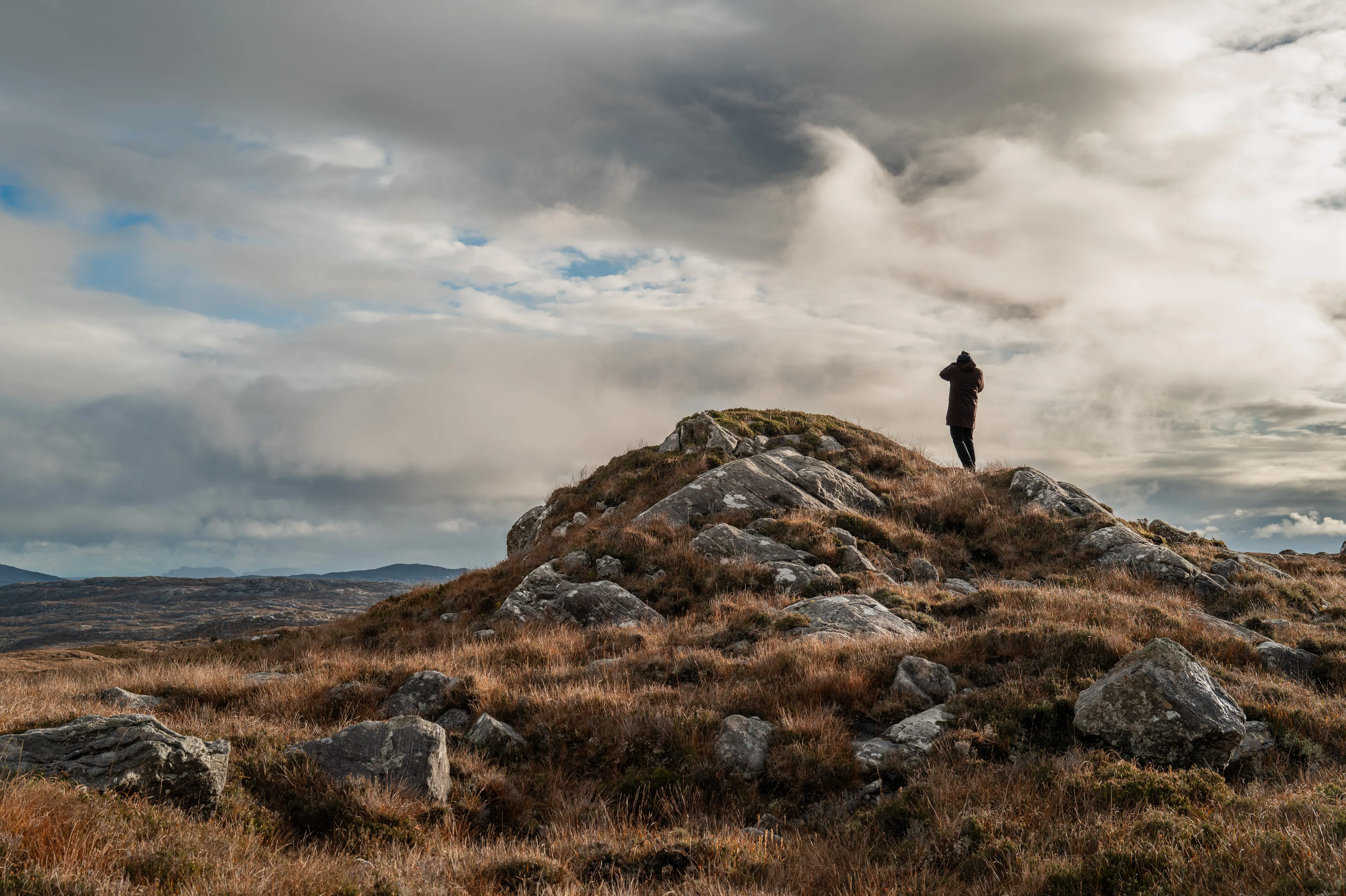 A landscape photograph from Rodel, Na H-Eileanan Siar, Scotland.