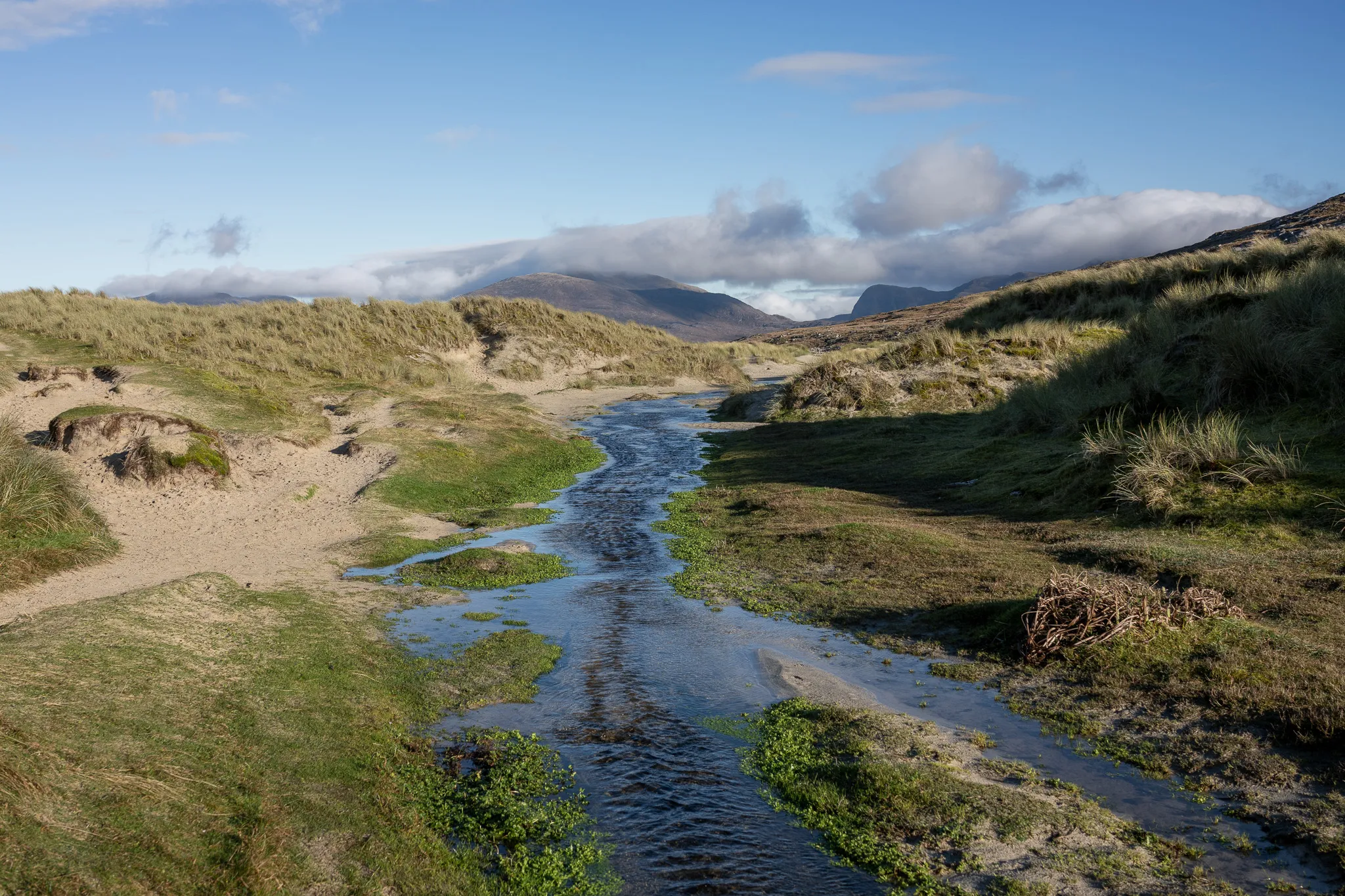 A landscape photograph from Luskentyre, Na H-Eileanan Siar, Scotland.