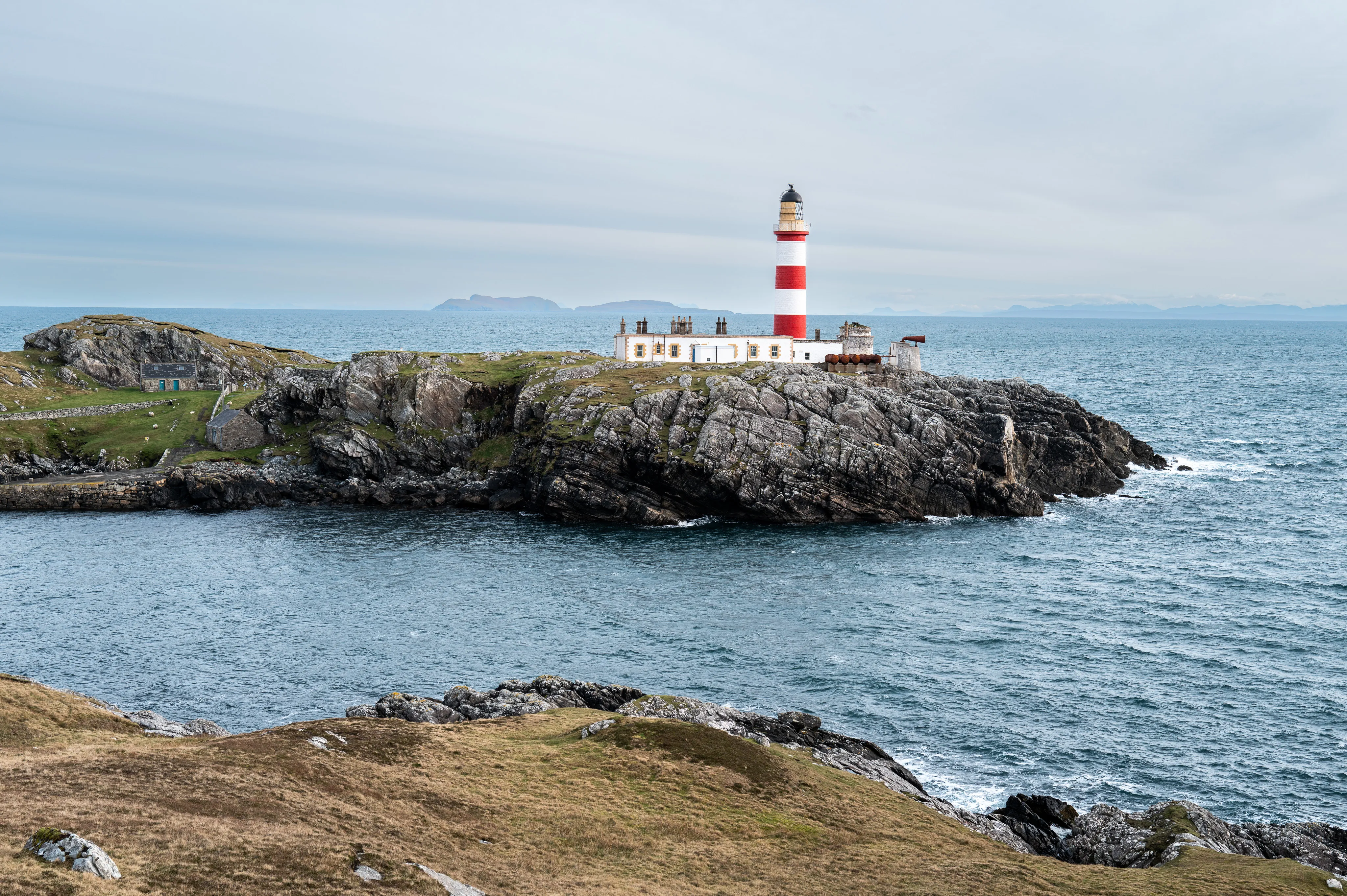 A landscape photograph from Scalpay, Na H-Eileanan Siar, Scotland.
